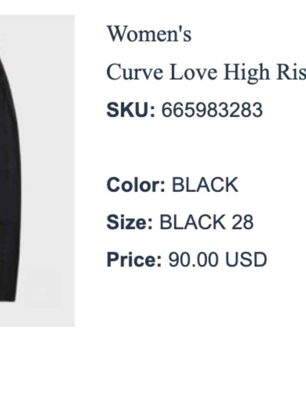 Abercrombie Curve Love High Rise Barrel Jean - Picture 5 of 6